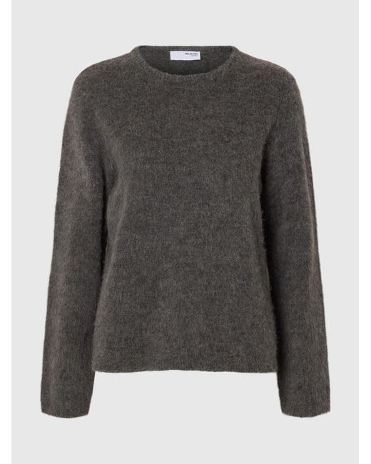 SELECTED Black Pullover