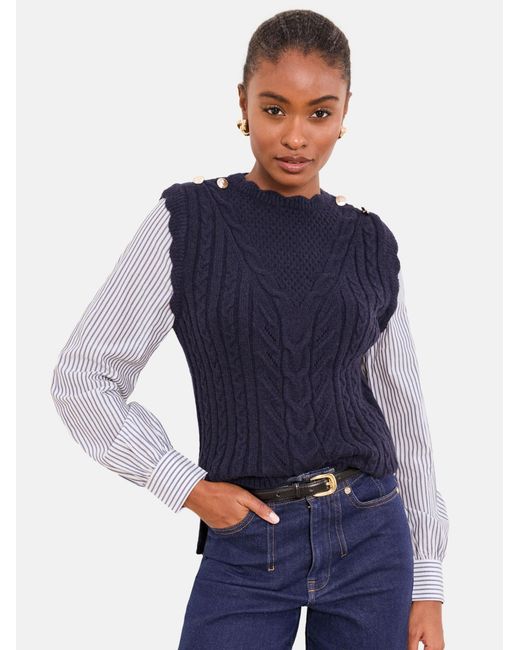 Lipsy Blue Pullover