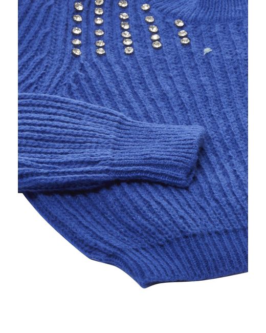 faina Blue Pullover