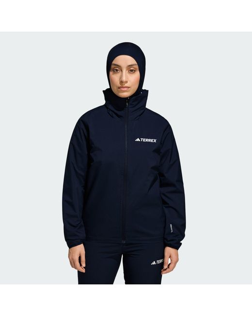 Adidas Blue Outdoorjacke Essentials