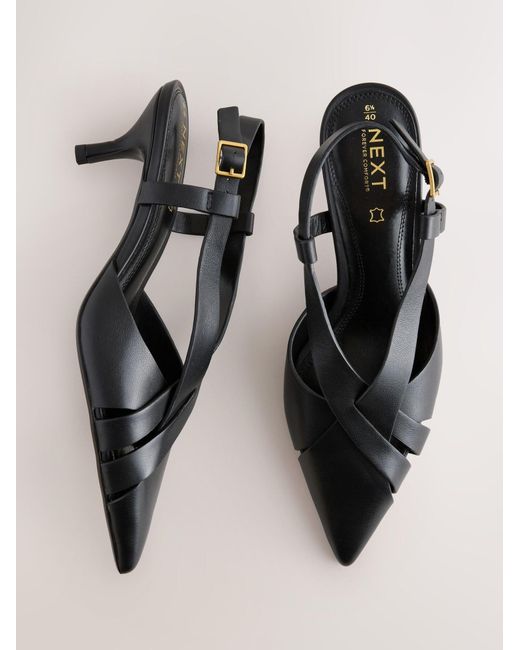 Next Black Slingpumps Forever Comfort
