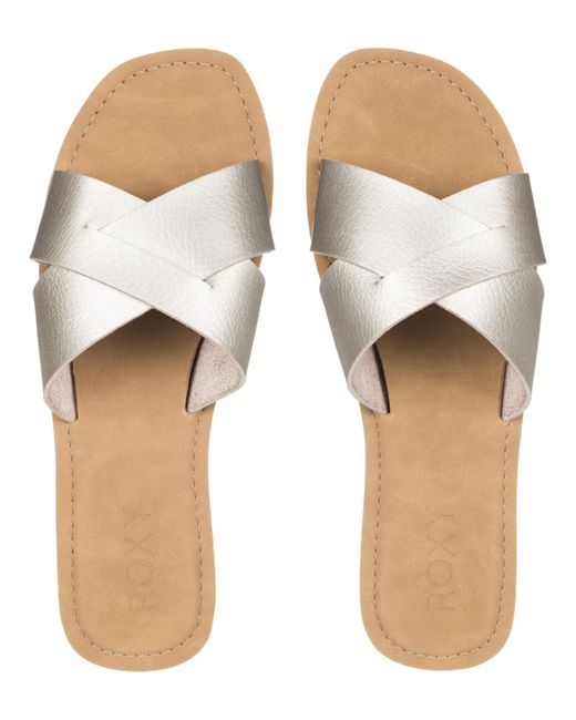 Roxy White Pantolette Andreya