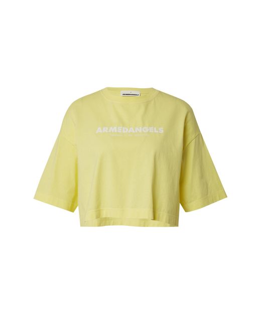 ARMEDANGELS Yellow T-shirt 'laria' (gots)