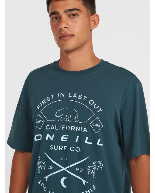 O'neill Sportswear Oneill T-Shirt in Green für Herren