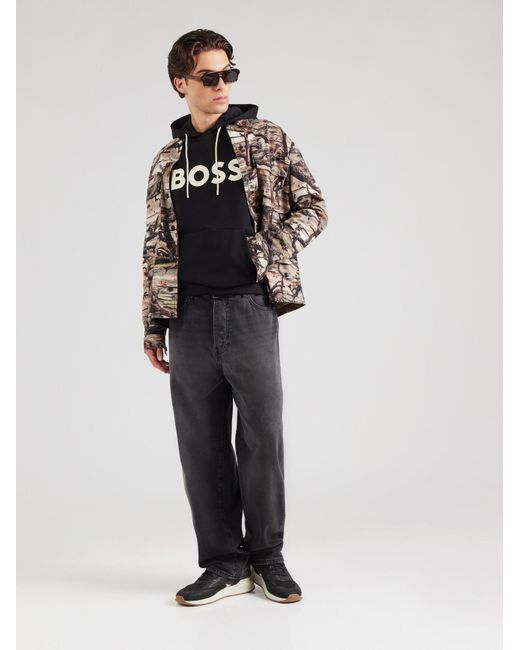 Boss Sweatshirt Soody Zone 10 in Black für Herren