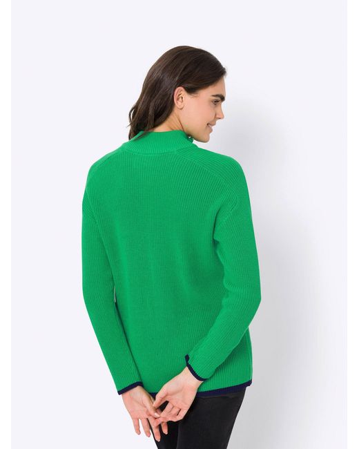 heine Green Pullover