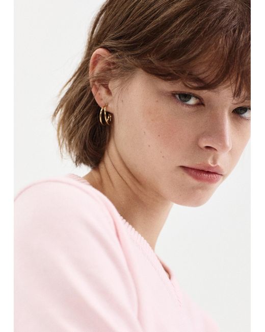 Mango Pink Pullover Valen