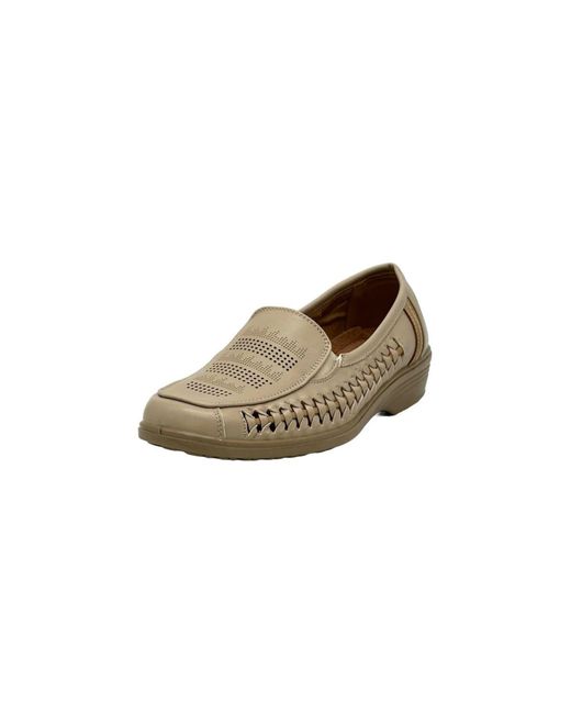 Nowaland Natural Slipper Woven Comfort Slip-Ons