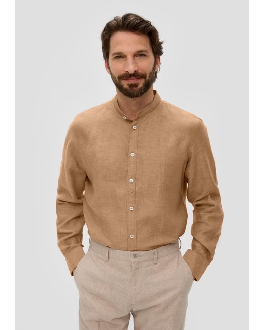 S.oliver Hemd in Brown für Herren