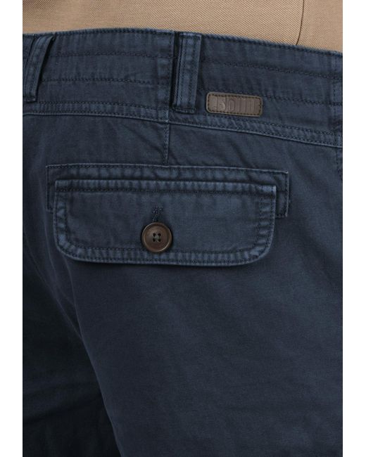 Solid Cargohose Vizela in Blue für Herren