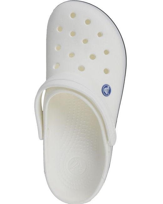CROCSTM Clogs Crocband in White für Herren