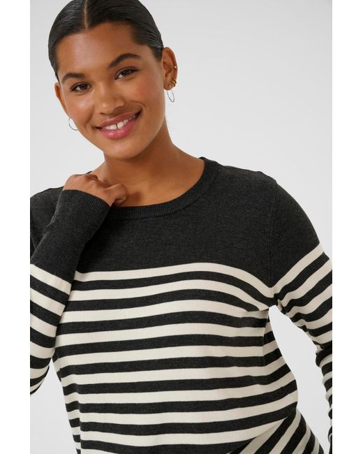 Kaffe Black Pullover Lizzy