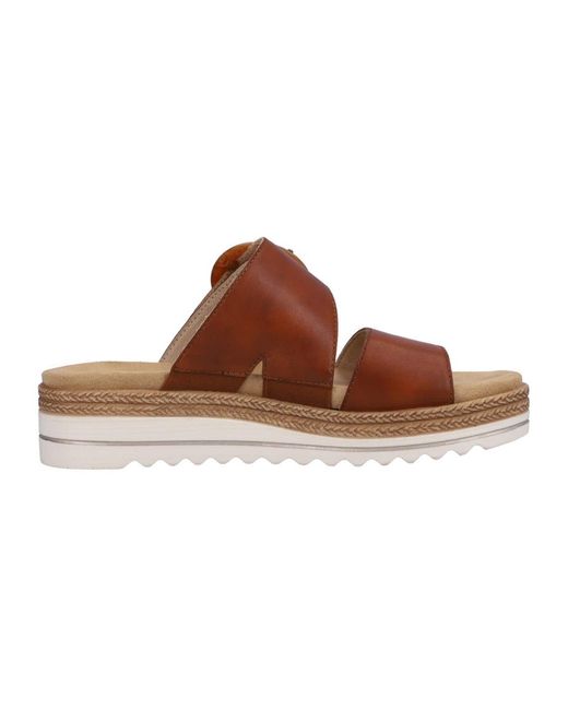Remonte Brown Pantolette Basic