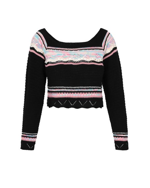 IZIA Black Pullover