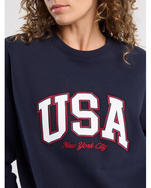 America Today Blue Sweatshirt