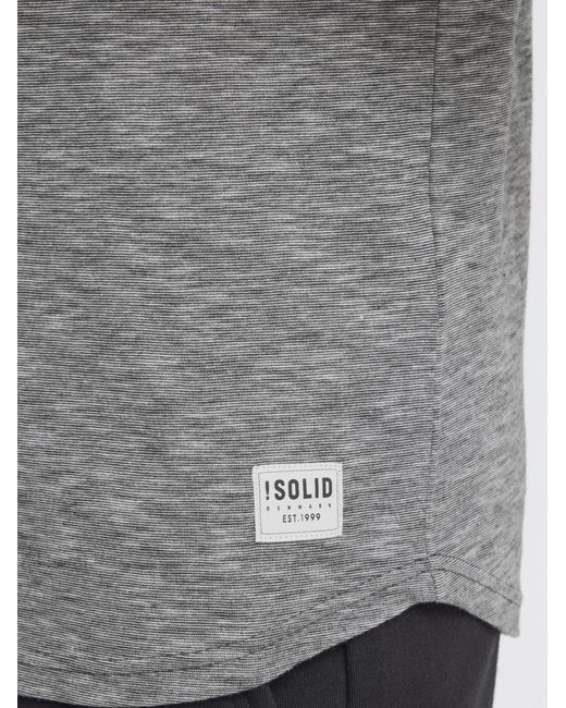 Solid Shirt Figos in Gray für Herren