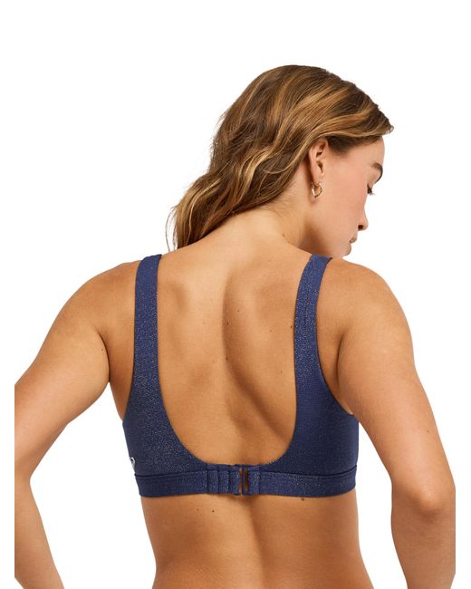 Roxy Blue Bikinitop Shine