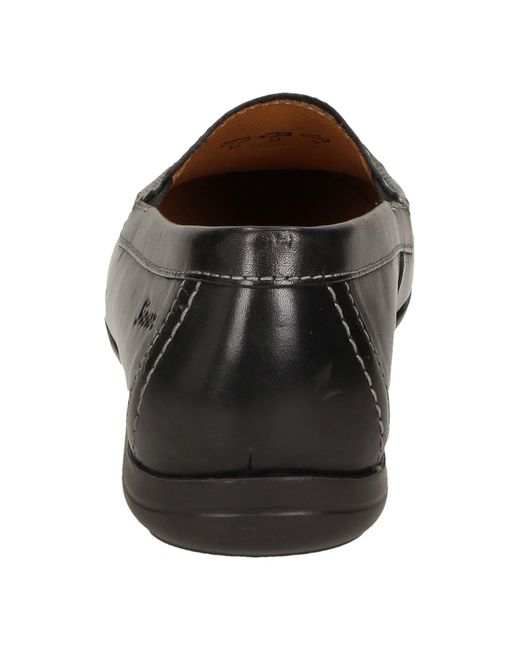 Sioux Mokassin Gion in Black für Herren