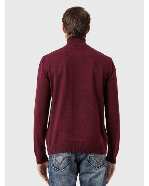 Cipo & Baxx Pullover in Red für Herren