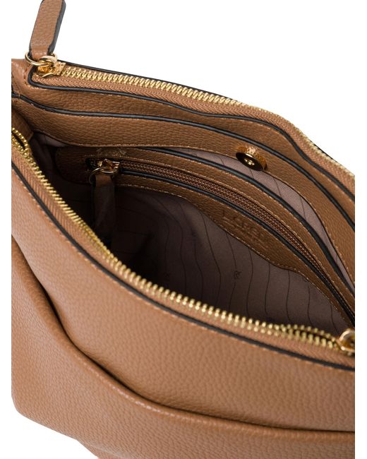 L. CREDI Brown Handtasche Ella