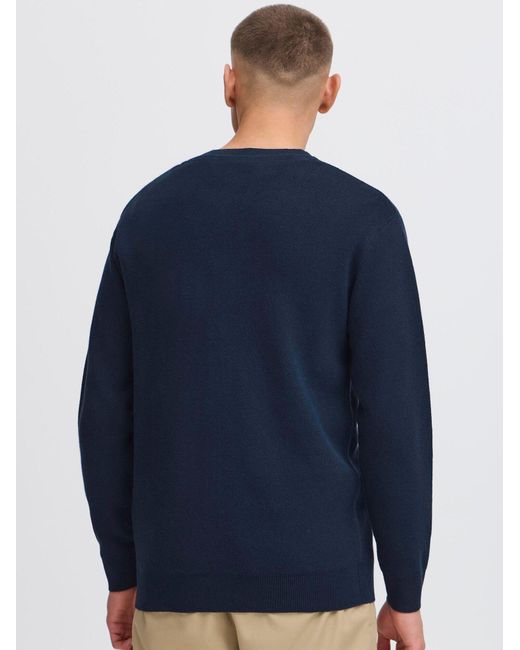 Solid Strickjacke Finto in Blue für Herren