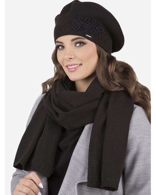 Vivience Black Mütze 7007 Set
