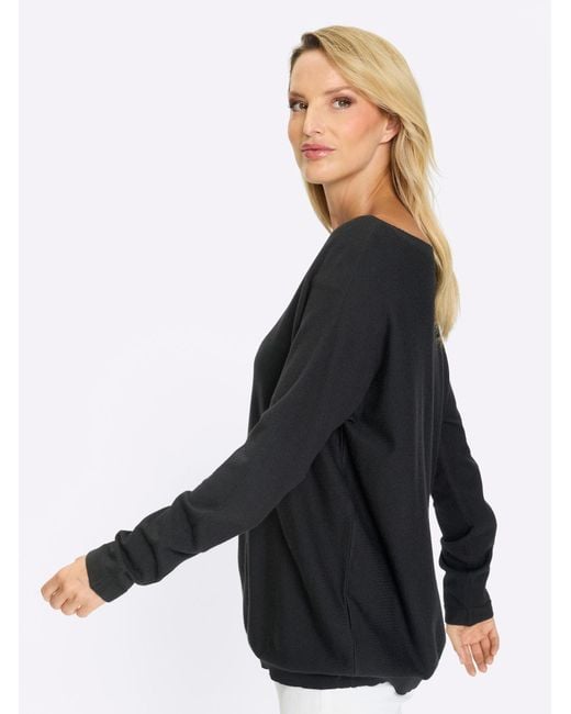 heine Black Pullover