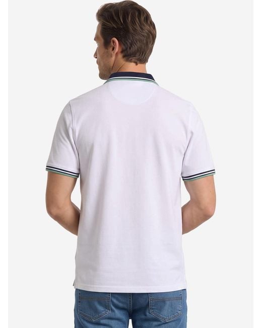 Redmond Shirt Basic in Blue für Herren