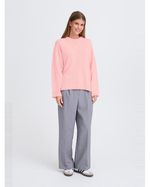 Oxmo Pink Strickpullover
