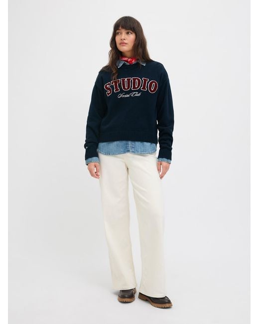 JJXX Blue Pullover Jxbrook