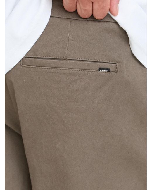 Solid Chinohose Sdtate in Gray für Herren