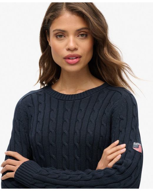 Superdry & Co Blue Pullover