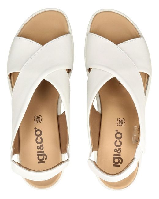 Igi&co White Sandale