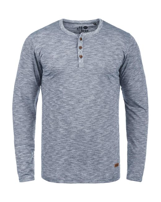 Solid Shirt Migos in Blue für Herren