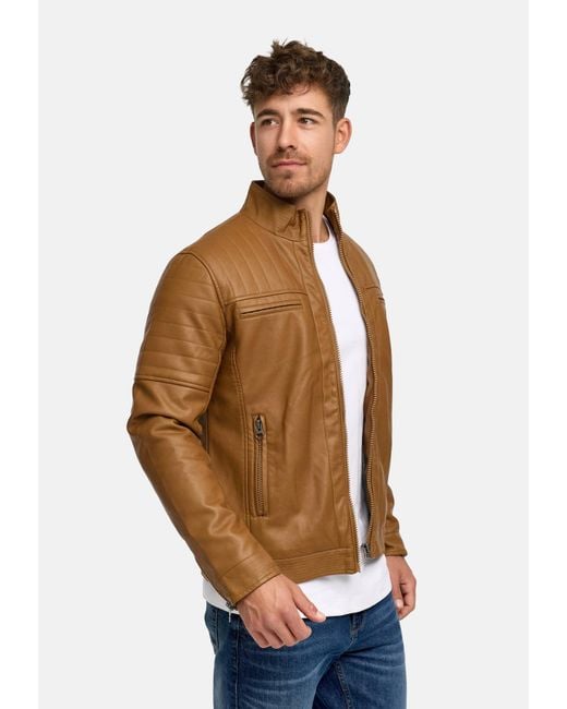 INDICODE Jacke Brook in Brown für Herren
