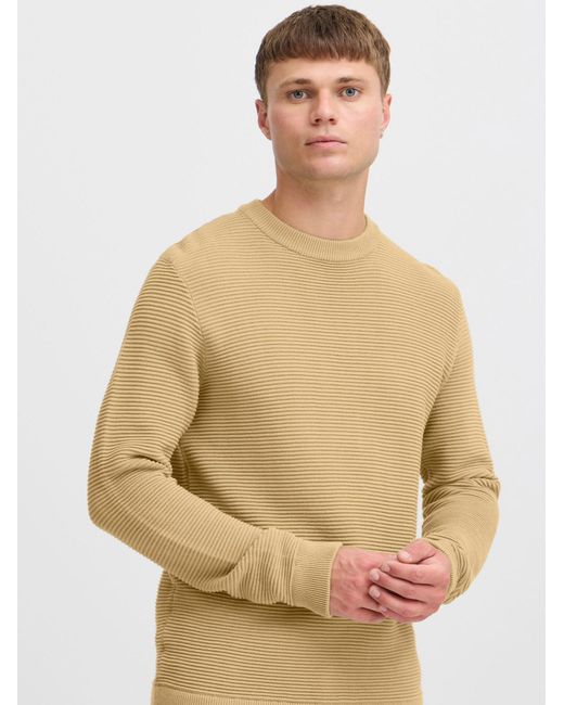 Solid Pullover Valencia in Natural für Herren