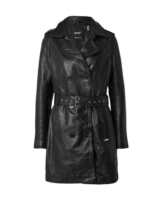 Maze Black Übergangsmantel Culima