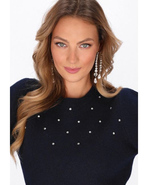 faina Blue Pullover