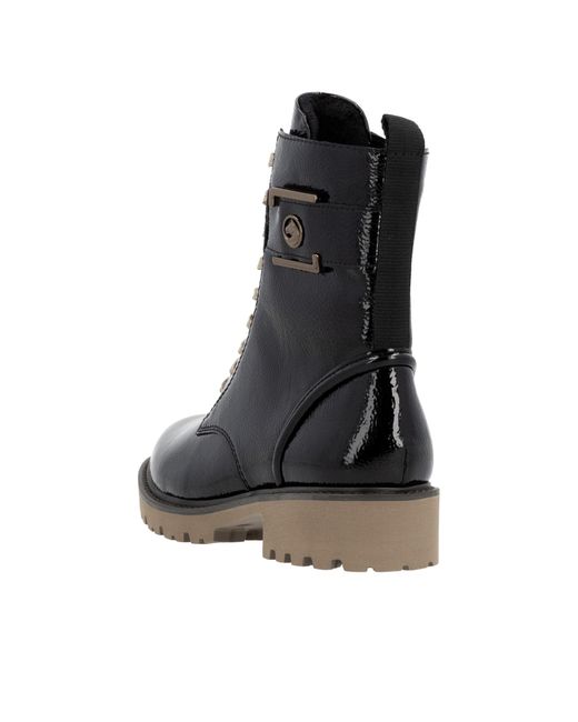 Remonte Black Schnürstiefelette