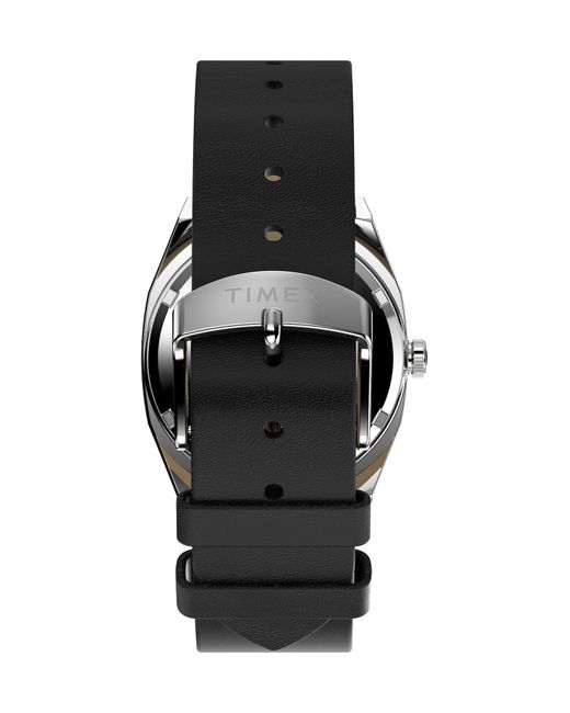 Timex Analoguhr Automatic 1983 E Line in Black für Herren