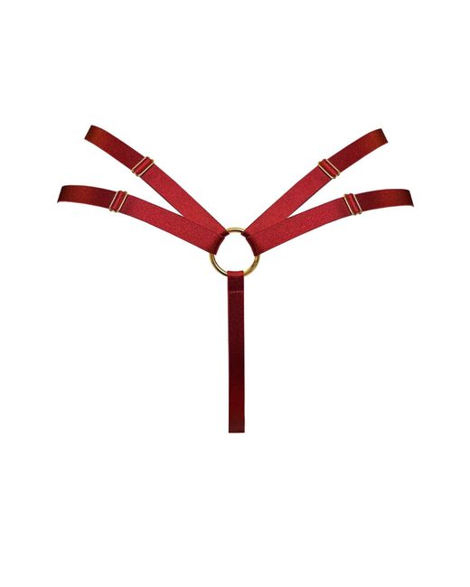 Bordelle Red String Harness