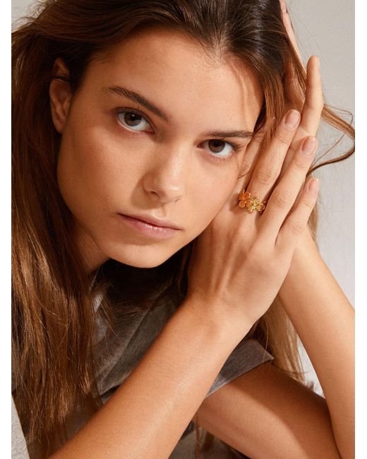Pilgrim Metallic Ring Echo