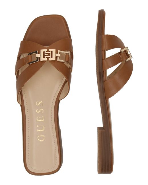 Guess Brown Pantolette 'Realla'