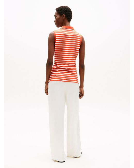 Tommy Hilfiger Orange Poloshirt