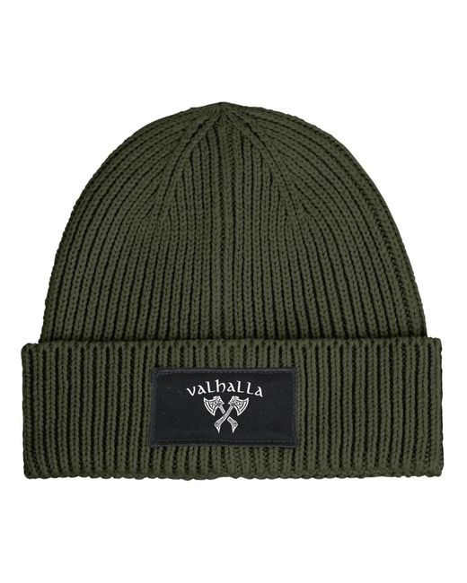 Neverless Mütze Valhalla in Green für Herren