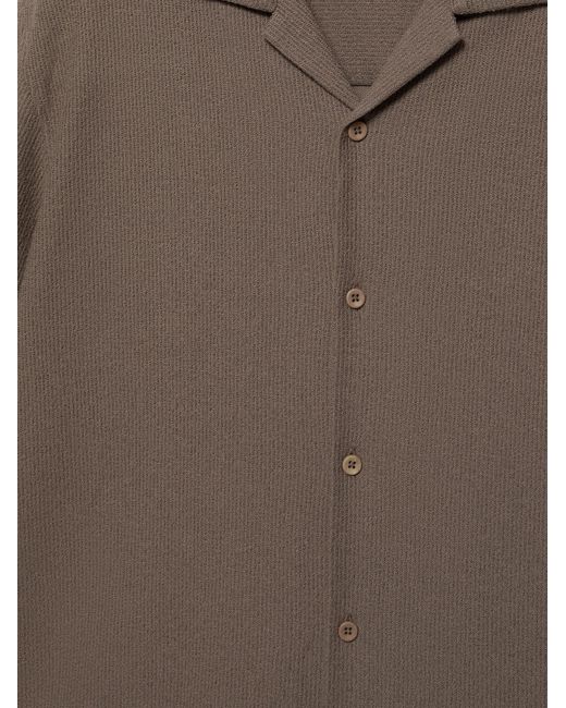 Pull&Bear Hemd in Gray für Herren
