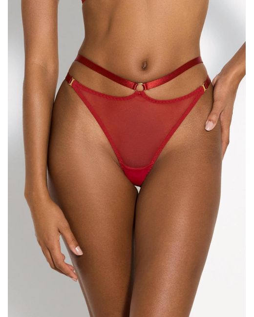 Bordelle Red String Harness