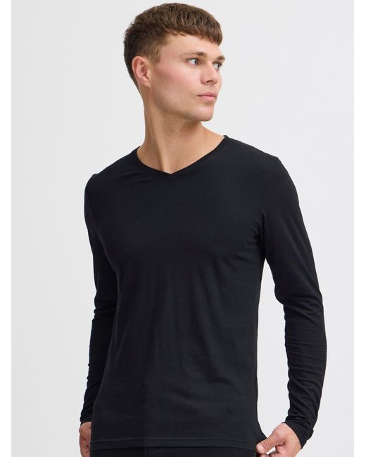 Solid Shirt Basil in Black für Herren
