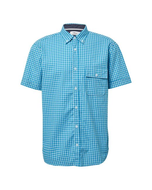 S.oliver Hemd in Blue für Herren