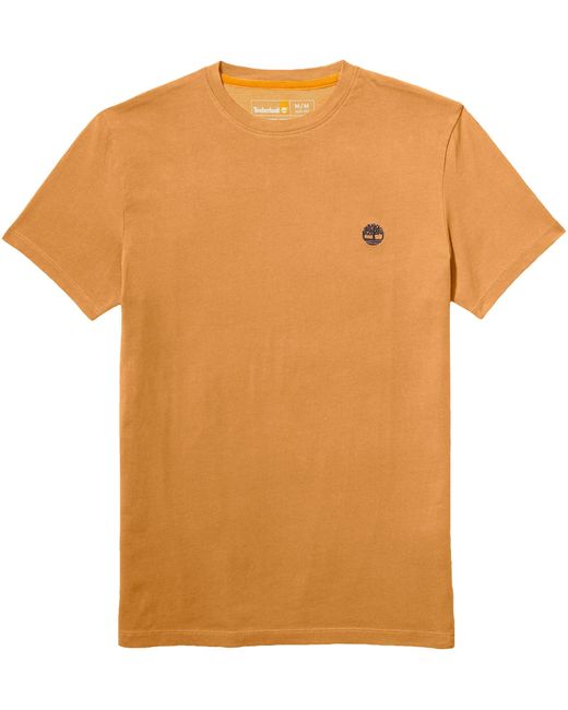 Timberland T-shirt in Orange für Herren